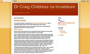 Drcraigchildress-na-hrvatskom.blogspot.rs thumbnail