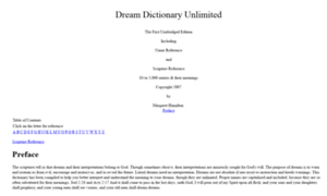 Dream-dictionary-unlimited.com thumbnail