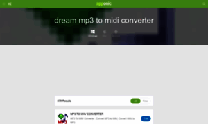 Dream-mp3-to-midi-converter.apponic.com thumbnail