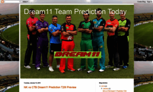 Dream11-team-today.blogspot.com thumbnail