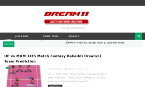 Dream11team.org thumbnail
