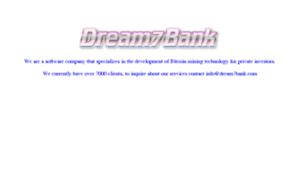 Dream7bank.com thumbnail