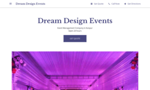 Dreamdesignevents.business.site thumbnail