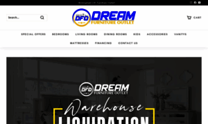 Dreamfurnitureoutlet.com thumbnail