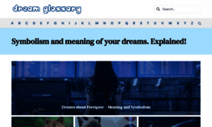 Dreamglossary.com thumbnail