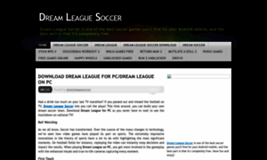 Dreamleaguesoccer.wordpress.com thumbnail