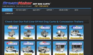 Dreammakerhotdogcarts.com thumbnail