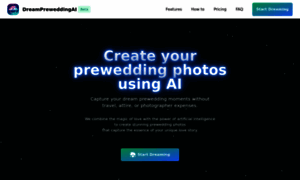 Dreamprewedding.com thumbnail