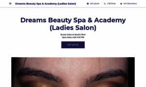 Dreams-beauty-spa-academy-ladies-salon.business.site thumbnail