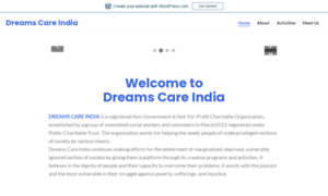Dreamscareindia.org thumbnail