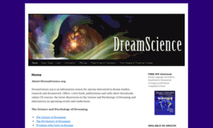 Dreamscience.org thumbnail