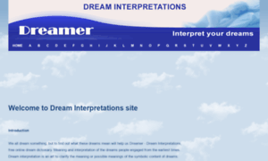 Dreamsinterpret.com thumbnail