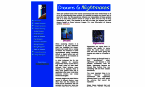 Dreamsnightmares.com thumbnail