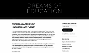 Dreamsofeducation.wordpress.com thumbnail