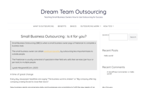 Dreamteamoutsourcing.com thumbnail