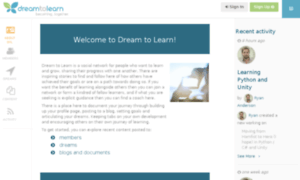 Dreamtolearn.com thumbnail