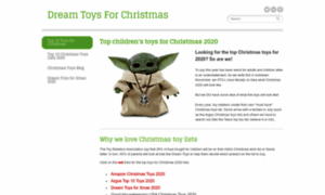 Dreamtoysforchristmas.co.uk thumbnail