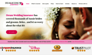 Dreamweddinginsurance.com thumbnail