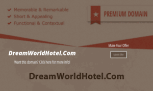 Dreamworldhotel.com thumbnail