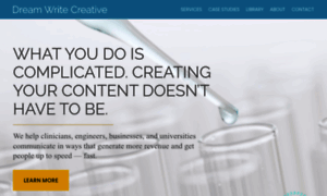 Dreamwritecreative.com thumbnail