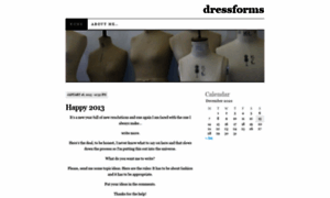 Dressforms.wordpress.com thumbnail