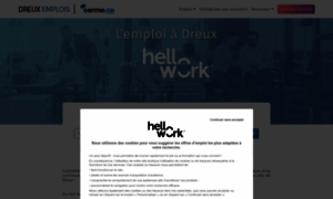 Dreux-emplois.com thumbnail