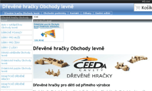 Drevenehracky.obchodylevne.cz thumbnail