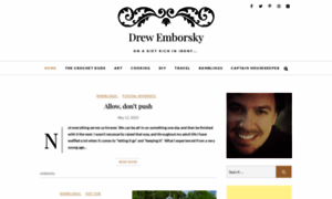 Drewemborsky.com thumbnail