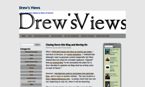 Drewsviews.info thumbnail