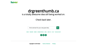 Drgreenthumb.ca thumbnail