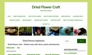 Driedflowercraft.co.uk thumbnail