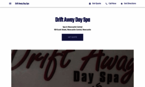 Driftawaydayspa.business.site thumbnail