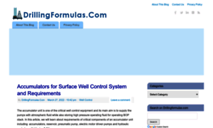 Drillingformulas.com thumbnail