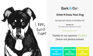 Drinkndrawyourdog.splashthat.com thumbnail