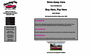 Driveawaycars.net thumbnail