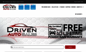 Drivenautosales.net thumbnail