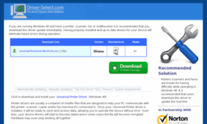 Driver-select.com thumbnail