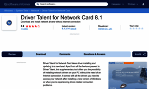 Driver-talent-for-network-card.software.informer.com thumbnail