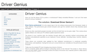 Drivergenius.org.uk thumbnail
