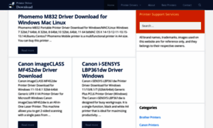 Driverprinter.net thumbnail