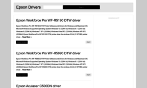 Drivers-epson.com thumbnail