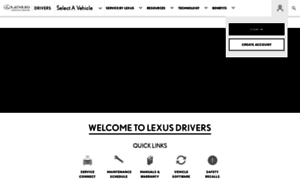 Drivers.lexus.com thumbnail