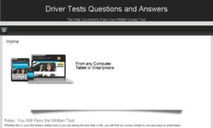 Driverstestquestionsandanswers.com thumbnail