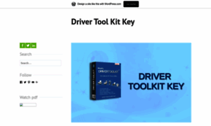 Drivertoolkitkeyblog.wordpress.com thumbnail