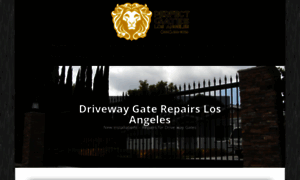 Drivewaygaterepairlosangeles.com thumbnail