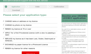 Driving-licence-application.easyprocedures.co.uk thumbnail