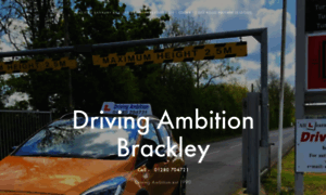 Drivingambitionbrackley.info thumbnail