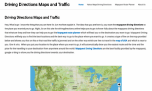 Drivingdirections.online thumbnail