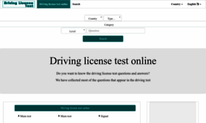 Drivinglicensetestonline.com thumbnail