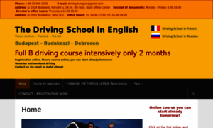 Drivingschoolinenglish.hu thumbnail